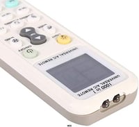 Univerzálny diaľkový ovládač na klimatizáciu WEB World Electronic Business K-1028E, čierny, 1 ks 6