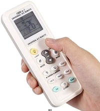 Univerzálny diaľkový ovládač na klimatizáciu WEB World Electronic Business K-1028E, čierny, 1 ks 4