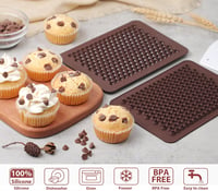 Webake szilikon csokoládé forma készlet 2 darab, nem tapadó bevonattal 6