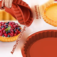 Silikónová forma na ovocnú tortu Webake 26 cm – Forma na korpus na ovocnú tortu 5