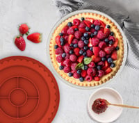 Silikónová forma na ovocnú tortu Webake 26 cm – Forma na korpus na ovocnú tortu 6
