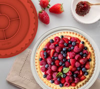 Silikónová forma na ovocnú tortu Webake 26 cm – Forma na korpus na ovocnú tortu 4