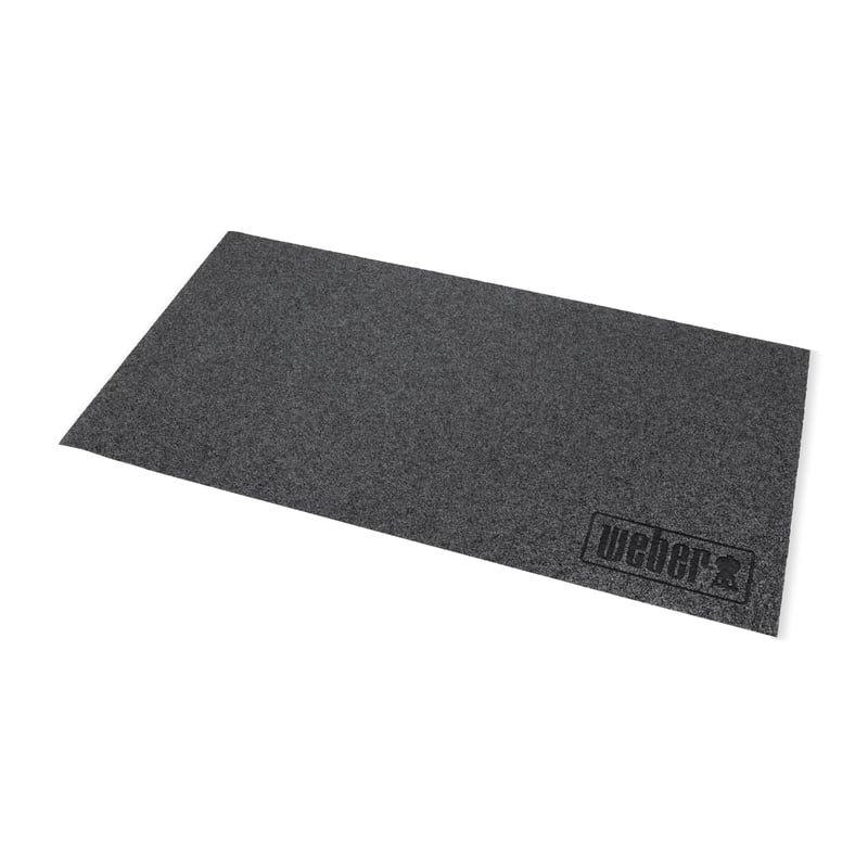 Weber Bodenschutzmatte XL zaštitna podloga za roštilj - Novi Summit i Plancha 76 cm - Zaštita terase od masnoće i iskri, protuklizna - Smeđa