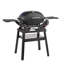 Stojan Weber Compact pre všetky modely Weber Q, ľahký držiak na gril s odkladacou policou, montáž bez náradia, čierny (3400855) 4