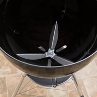 Weber One-Touch sustav za čišćenje za roštilje na ugljen od 57 cm – aluminijski sustav za čišćenje pepela 2