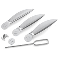 Weber One-Touch sustav za čišćenje za roštilje na ugljen od 57 cm – aluminijski sustav za čišćenje pepela 1