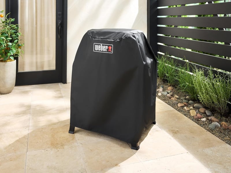 Weber Premium Grill Takaró Lumin Állvánnyal, Lélegző, UV és Vízálló