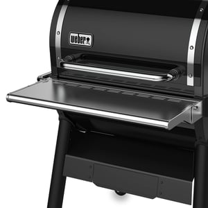 Sklopivi prednji stol za Weber SmokeFire EX4 EPX4, srebrni (7002) – Dodatna radna površina za roštilj, jednostavna montaža, 72x25x10 cm