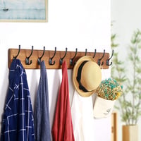 WEBI Rustic Falra Szerelhető Kabátakasztó 10 Horgos 98cm 6