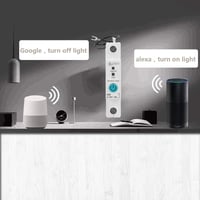 WEBN 63A WiFi Okos Fogyasztásmérő DIN Sín Energiamérő kWh Kapcsoló 7