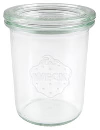 Zaváracie poháre Weck Sturzform 160 ml, 12-dielna súprava, s 60 mm RR viečkom, priehľadné, na dezerty 1