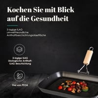 WECOOK! Ecostone aluminijska neprijanjajuća grill tava – rebrasta, 34 x 24 cm 8