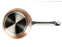 WECOOK! Profesionálna hliníková panvica 26 cm, indukčná, medená farba, nepriľnavý povrch bez PFOA, rukoväť z nehrdzavejúcej ocele, na všetky typy sporákov 2