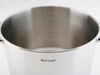 WECOOK rozsdamentes acélból készült fedeles edény 20 cm - 4.6 L 2