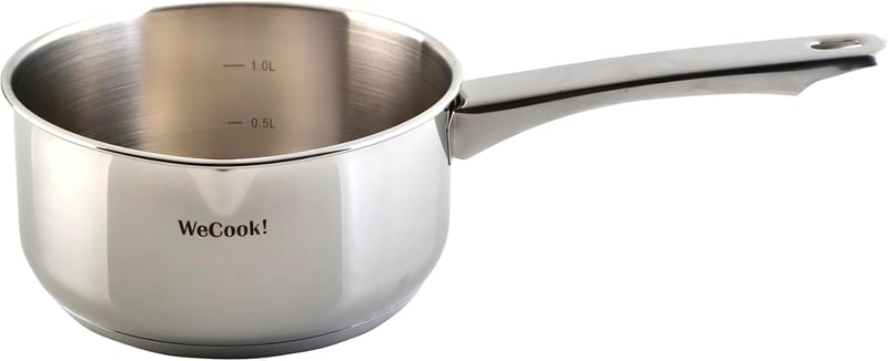 WECOOK! Rozsdamentes Edény 12 cm Indukciós 0,7 L Egyszemélyes