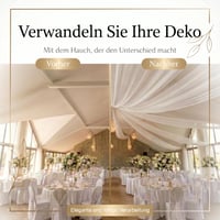 WEDLINE svadobná dekoratívna plsť v rolke 80 cm x 100 m biela netkaná textília na svadbu krst obrus s možnosťou strihania na mieru 3