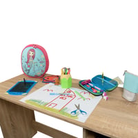 WEDO 245255011 Pencil stojan na perá, jablkovozelená farba, stabilný plast, 8,5 x 7,5 x 10,5 cm 3