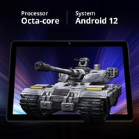 weelikeit 10 hüvelykes Android 12 tablet 6GB RAM 128GB tárhellyel, HD kijelzővel és tollal 2