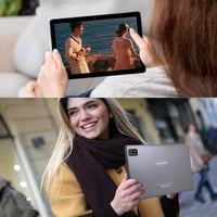 weelikeit 10 hüvelykes Android 12 tablet 6GB RAM 128GB tárhellyel, HD kijelzővel és tollal 8