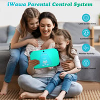 weelikeit 7 colos gyerek tablet, Android, 2 GB RAM, 32 GB - zöld 2