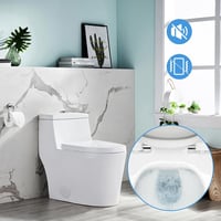 Set de 2 balamale metalice universale pentru capac WC cu închidere lentă WEFINEST 6
