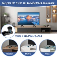 Suport TV WEFINEST pentru Televizoare TCL, Picioare Compatibile cu Televizoare de 28-65 Inchi, Stand TV Universal pentru Masă 6