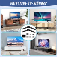 Suport TV WEFINEST pentru Televizoare TCL, Picioare Compatibile cu Televizoare de 28-65 Inchi, Stand TV Universal pentru Masă 7