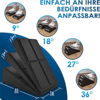 Weidebach 3 részes vádli nyújtó szett sávval és gyakorlatokkal 4