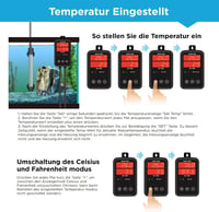 Weipro Titanium MX-9015 1500W akváriumi fűtőelement digitális termosztáttal 5