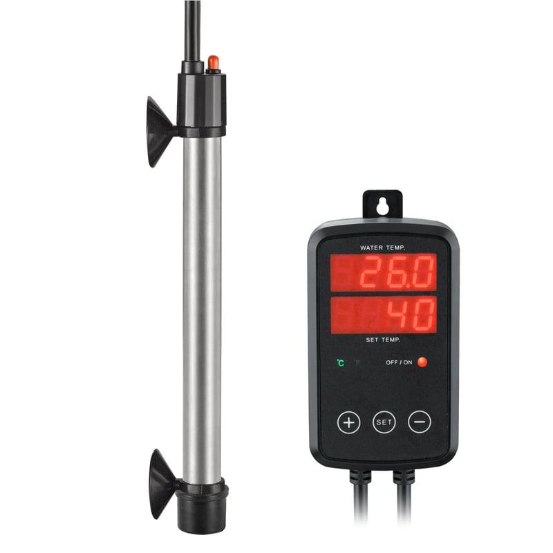 Akvarijný ohrievač Weipro Titanium MX-9015 s digitálnym termostatom - 1500W