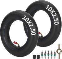 WEIYINGSI 10 colos belső gumi TR87 szögszárral, 2 db - Elektromos roller, Mijia M365 és önegyensúlyozó járművek alkatrész 36/48V motorokhoz 1