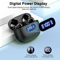 Wekily Bluetooth 5.3 Wireless Earbuds 4 ENC zajszűrés 48h akkumulátor IP7 vízálló 3