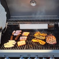 WELL GRILL 7785 Öntöttvas Grillrács Rendszer – Kivehető Kerek Betéttel, Gázgrill Kiegészítő Enders Switch Grid, Boston 4 és Monroe Pro 4 Modellekhez 5