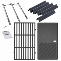 WELL GRILL Náhradné diely pre sériu Weber Spirit I & II E/S 310 320 330, 7636 Flavorizer Bars, 69787 nerezové horáky a 44,5 cm grilovací rošt 1