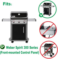 WELL GRILL Rozsdamentes Acél Égő Weber Spirit 300 Sorozat Gázgrill Alkatrész E310 E320 E330 S310 S320 S330 45,3 cm Csőégő 7