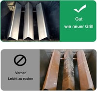 WELL GRILL Rozsdamentes Acél Égőcső és Aromasín Készlet Weber Spirit 200 Sorozathoz - Gázgrill Alkatrész E210/220, S210, S220 Modellekhez 4