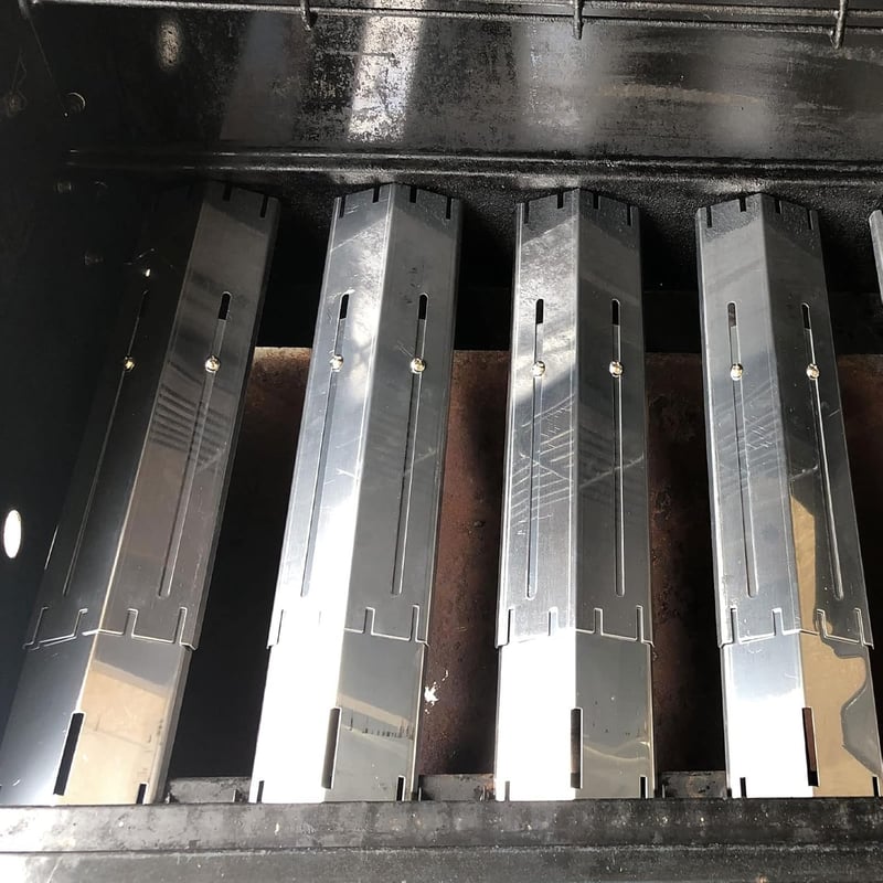 WELL GRILL Rozsdamentes Lángterítő Gázgrill 29,8-53,3 cm 3 db