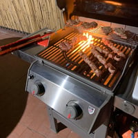 WELL GRILL Weber Spirit 210 szériához grill alkatrészek szett - égőcsövek, ízesítő rácsok, rács - For Spirit 200 Series 7