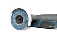 Wellerwerkzeuge 4 részes csiszolókorong szett 40/60/80/120 Bosch GWS 10.8 12V 9