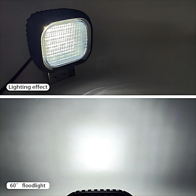 WELLIT LED munkalámpa 2db 48W 12V-24V traktor teherautó motorkerékpár