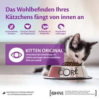Wellness CORE Kitten Száraz Macskaeledel, Gabonamentes, Pulyka és Csirke, 1,75 kg 2