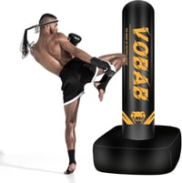 WELLTE 175cm Álló Boxzsák MMA Muay Thai Edzéshez Felfújható Kickboxing Állvány 1