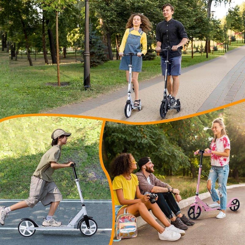 Welmotive összecsukható cityroller magasságállítható kormánnyal 100kg-ig