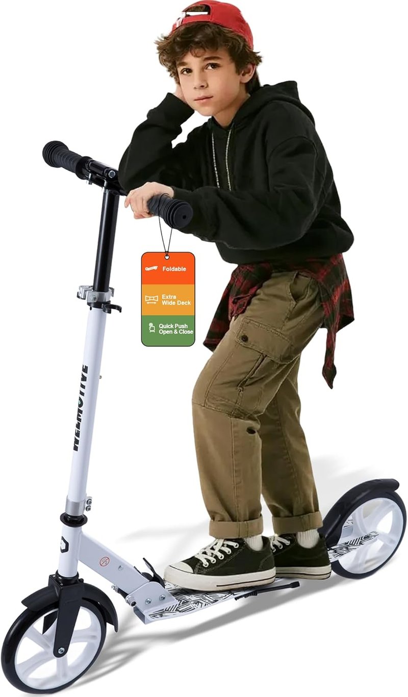 Welmotive összecsukható cityroller magasságállítható kormánnyal 100kg-ig