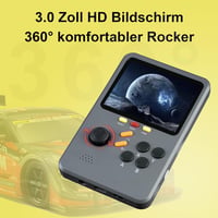 WeLohas Q2 Pro Retro Kézi Játékkonzol, 10000+ Előtelepített Játék, 64GB Memória, 3.0" HD Kijelző, 10 Klasszikus Emulátor, Hordozható Játékgé 2