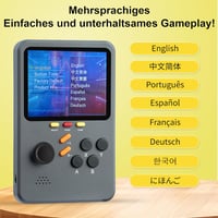 WeLohas Q2 Pro Retro Kézi Játékkonzol, 10000+ Előtelepített Játék, 64GB Memória, 3.0" HD Kijelző, 10 Klasszikus Emulátor, Hordozható Játékgé 5