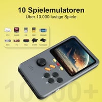 WeLohas Q2 Pro Retro Kézi Játékkonzol, 10000+ Előtelepített Játék, 64GB Memória, 3.0" HD Kijelző, 10 Klasszikus Emulátor, Hordozható Játékgé 3