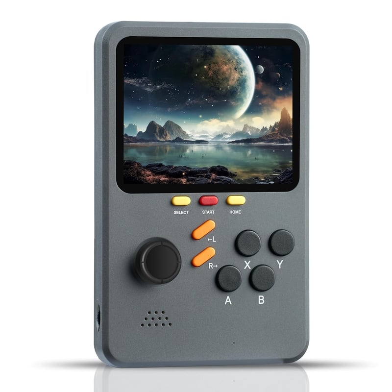 WeLohas Q2 Pro Retro Kézi Játékkonzol, 10000+ Előtelepített Játék, 64GB Memória, 3.0" HD Kijelző, 10 Klasszikus Emulátor, Hordozható Játékgé