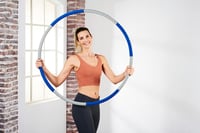 Weltbild Hula Hoop 1,2 kg Habborítással Masszázs Funkció Utazáshoz Szétszerezhető 2