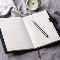 Jurnal cu Lacăt WEMATE A5, Jurnal din Piele PU cu Închidere, Agendă de 240 de Pagini, Organizator pentru Bărbați și Femei, 21,8x14,7 cm 7
